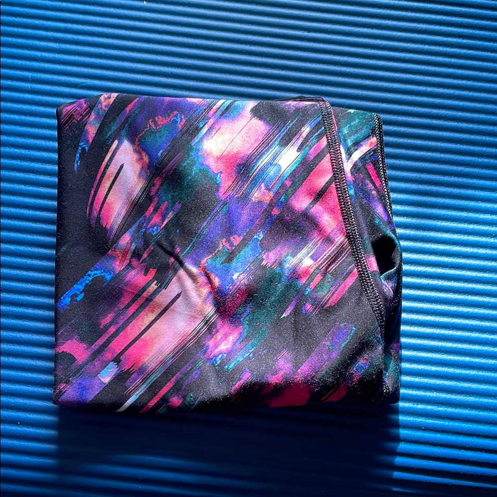 Colorful Abstract Patterned Scarf